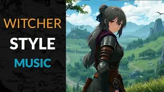 Witcher Style Game Music for exploration, open world, background, .​.​.