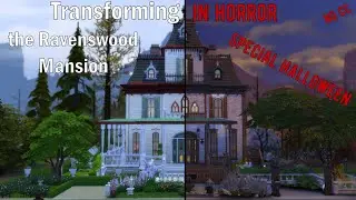 Special Halloween | Horror Ravenswood mansion | The Sims 4 | No CC No Mod | Stop Motion Build