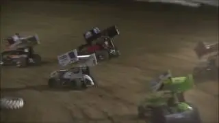 RaceSaver 305 Sprint Car Feature from Atomic Speedway, July 8th, 2017.