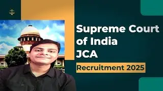 Supreme Court of India SCI Junior Court Assistant JCA Recruitment 2025 Apply Online for 241 Post