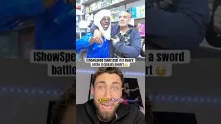 IShowSpeed irl stream in the Sahara Desert.