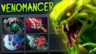 Why Venomancer Is the STRONGEST Carry This Patch | 7.39 Meta