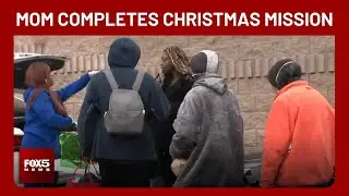 Mom completes Christmas mission to help homeless in Las Vegas Valley
