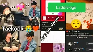 taekook can't keep their eyes off from each other😍🤭 Arirang BTS 5th album information details🙌🏻