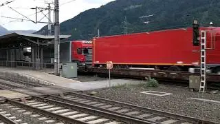 Rola Freight Train= Train with trucks load