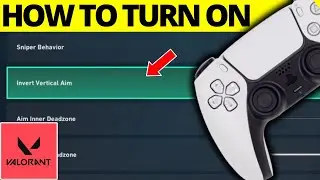 Valorant PS5 / XBOX: How To Turn on Inverted Aim