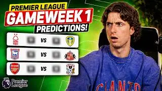 PREMIER LEAGUE GAMEWEEK 1 PREDICTIONS! 🚨 Every Match Predicted | 2026/27