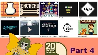 Playing 20 Second Game Jam 2025 Part 4