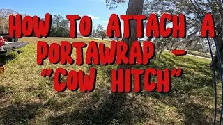 How to attach a portawrap using a 