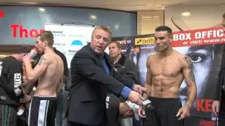 KENNY ANDERSON v ROBIN REID - OFFICIAL WEIGH-IN / iFILM LONDON / THIS IS IT