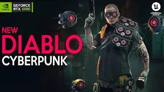 CARBON First Alpha Gameplay Demo | New Brutal CYBERPUNK Action RPG like DIABLO