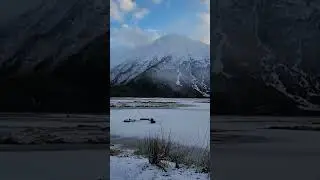 Alaskan beautiful nature. #wildalaska #mountains #snow #nature #alaskanwilderness #winter