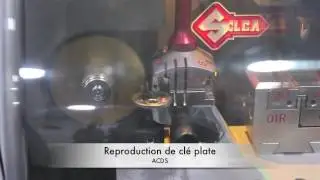 Reproduction de cle plate