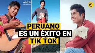 Andr&eacute;s Soto, el joven cusque&ntilde;o que cautiva TikTok con v&iacute;deos hechos en el campo