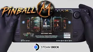 Pinball M | Steam Deck Gameplay | Steam OS | Steam Next Fest Demo