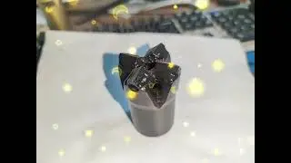 Tungsten Carbide Mining Drill Tapered Cross Bit For Pneumatic Rock Drill #rockdrillingtools