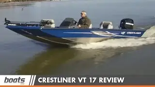 Crestliner VT 17 Aluminum Fishing Boat Review / Performance Test
