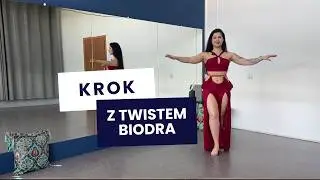 Lekcja Tańca Brzucha 🔥 Krok z twistem 💫