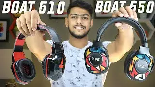 Boat Rockerz 550 vs 510 Headphone Comparison & Review| Best Wireless Headphone Under 2000 Rs|