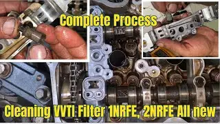 Complete Process Cleaning VVTI filter 1NRFE 2NRFE Engine Allnew
