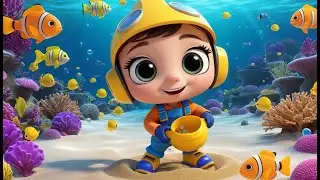 I&rsquo;m an Excavator &ndash; Building Castles in the Sand | Fun Construction Song for Kids | Beach Adventure
