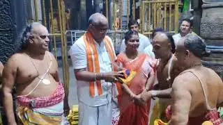 శ్రీ వారహి లక్ష్మి నరసింహ స్వామి దేవస్థానం లో పవిత్రో ఉత్సవములు #E. O వి త్రినాద్ రావు 