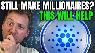 CARDANO ADA - МОЖЕТ ЛИ CARDANO ДЕЛАТЬ МИЛЛИОНЕРОВ?!! ЭТО ПОМОЖЕТ!