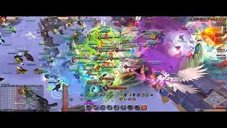 Green vs White - Faction Fortress 450+ players ZvZ, Rift Glaive POV (11/25 UTC14)
