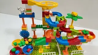 This Colorful Marble Run Never Stops! 😍 | Satisfying ASMR Toy Flow