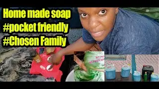 Home made soap#pocket friendly #Chosen Family