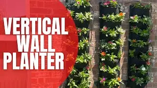 🌷 Vertical Wall Planter || Spring Planting || Space Saving Garden || Vertical Garden
