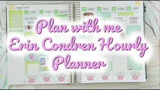 Sweet Kawaii Design - Plan With Me - EC Hourly Planner