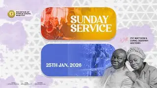 SUNDAY SERVICE 25TH OF JAN, 2026 - GUDUGBA VILLAGE OGUN-STATE