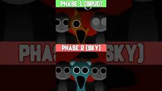 Incredibox Sprunki But Every Sprunki Phase 1 (Brud) Vs Phase 2 (Sky) *HORROR VERSION* 😭