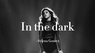 In the dark - Selena Gomez 【和訳】