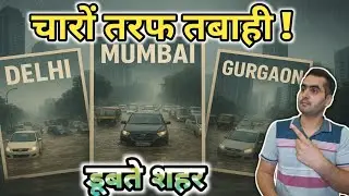 Delhi, Mumbai, Bengaluru हर साल क्यों डूबते हैं? 🌧️ सच्चाई चौंका देगी! | Punjab Flood | Landslide 