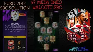 EURO 2012 SBC SOLUTION (Easiest Way Possible) || Theo Walcott Sbc || Madfut 22