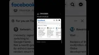 Threads In Facebook | Threads New Update | Tech News #threads #instagram #tech #technews