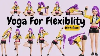 Yoga for Flexibility | Yoga for Kids | Improve Posture | Rainbow Yoga