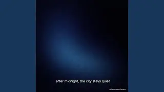 windows still lit somewhere