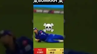 BUMARH IN FORM🥶 RCB vs MI 2023 #shorts #MI #cricket