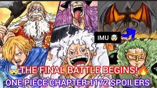 🤯THE FINAL BATTLE BEGINS!🔥LUFFY & LOKI VS IMU🤯 ZORO'S PLAN🥶ONE PIECE CHAPTER 1172 SPOILERS #onepiece