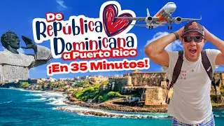 ¡INCREÍBLE! De Santo Domingo 🇩🇴 a Puerto Rico 🇵🇷 en 35 MINUTOS | Vuelo Sky High.