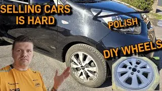 Flipping Cars From Home - Nothing is selling - Diy Wheel Refurb & Polish
