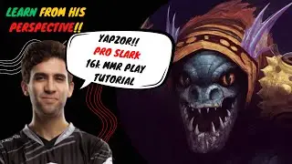 WATCH AND LEARN THIS ! How Yapzor Play Slark so GG Unstoppable! 16K MMR Logic! #dota2 #dota2shorts