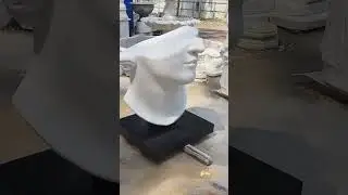 Half a Head, Full of Style #marblesculpture #homedecorgoals  #art  #artcollectors  #statementpieces