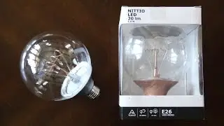 IKEA Nittio Novelty 1.8watt Bronze LED Light Bulbs