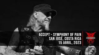 Accept - Symphony Of Pain (15 Abril, 2023)