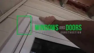 How to caulk a sliding door.