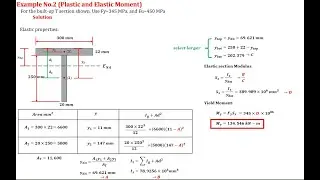 Steel Design | Beam Flexure | Part 1 (Plastic and Elastic Moment)